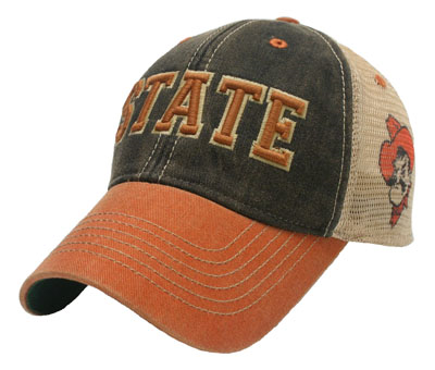 Oklahoma state fitted sales hats