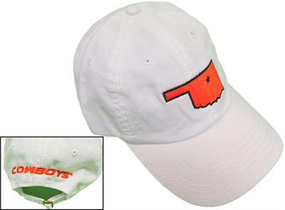 OSU STATE of OK White Cap